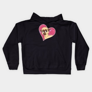 Sweet Sheep - Valentine's Day (Close-up) Kids Hoodie